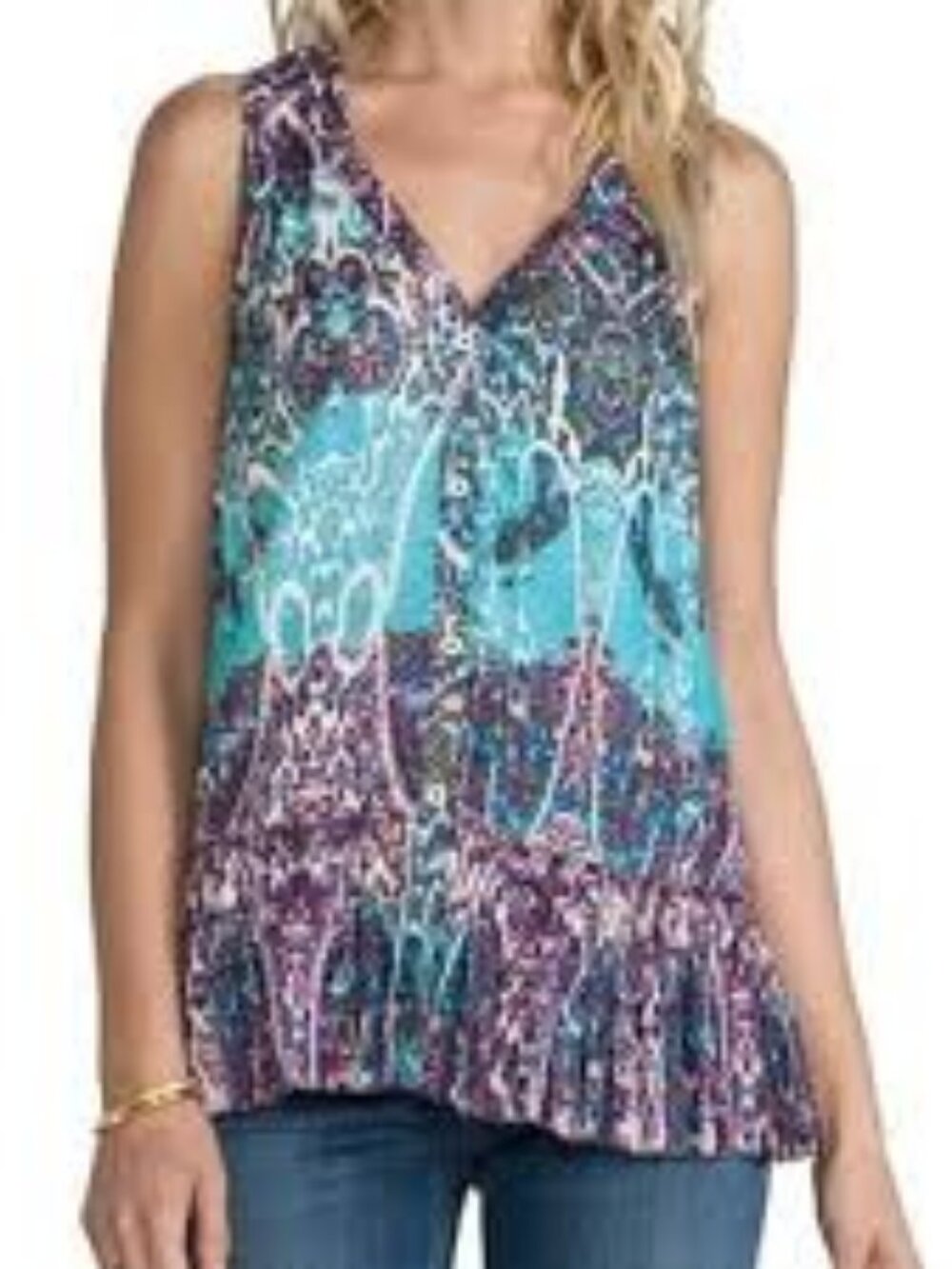 66-NWT REBECCA MINKOFF HOWLAND TOP - ORIGINALLY $298